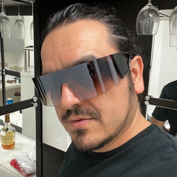 Women Men Sunglasses Oversized Large Elegant Brown Lens Stylish new Model 2022 - Picture 2 of 3